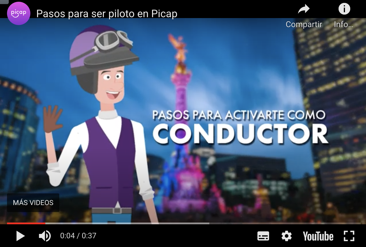 Pasos para ser piloto en Picap